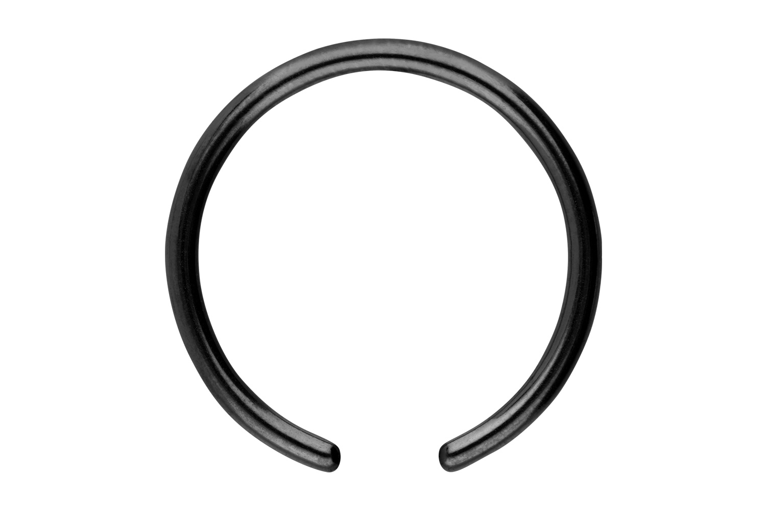 Titan Klemmkugelring Piercing ohne Kugel